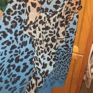 Leopard blouse